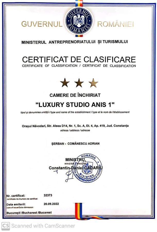 Luxury Studio Anis 1 Năvodari Екстериор снимка